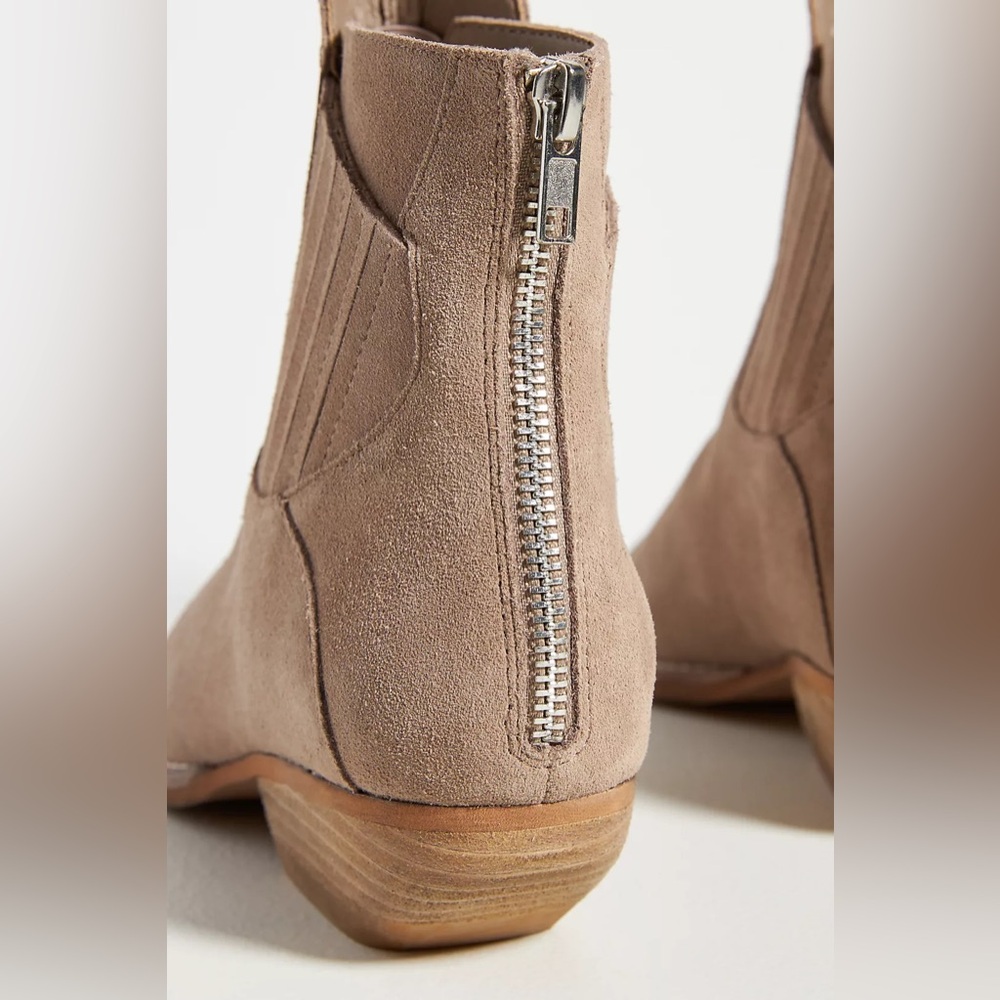 Nwot Silent D Puly Suede Boots Taupe Tan Size 38/… - image 4